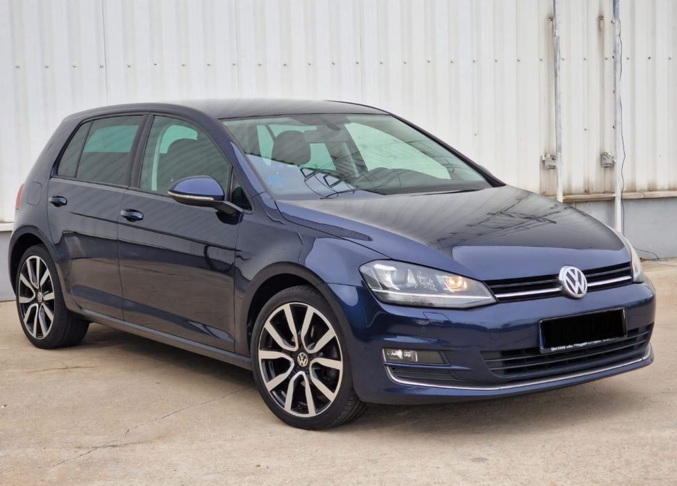 Vw Golf 7 Highline / Piele Maro/ Bixenon / Senzori / Jante Bicolore Gti / Facturi de la 0 Km