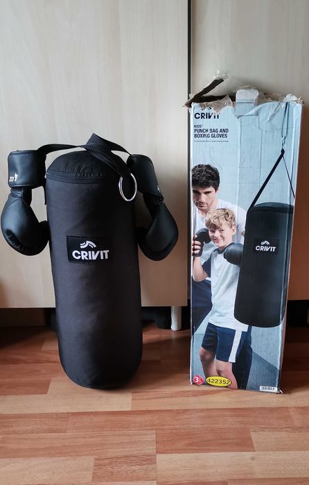 Sac de box copii mănuși Crivit – 5 kg Crivit Kids junior