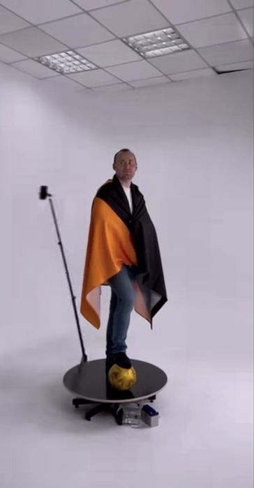 Видео спиннер на 360