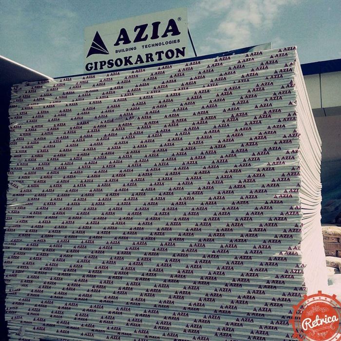 Гипсокартон Азия (azia)все виды,акция 1m2 от 12700сум /eng arzon narx
