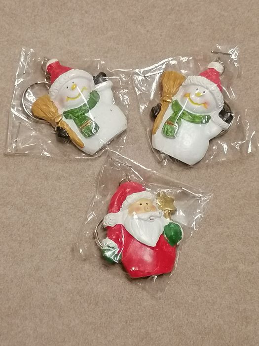 Коледни ключодържатели 3 бр.