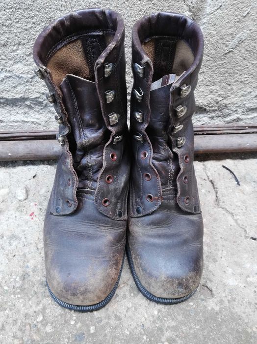 Стари военни кожени ботуши 41 номер