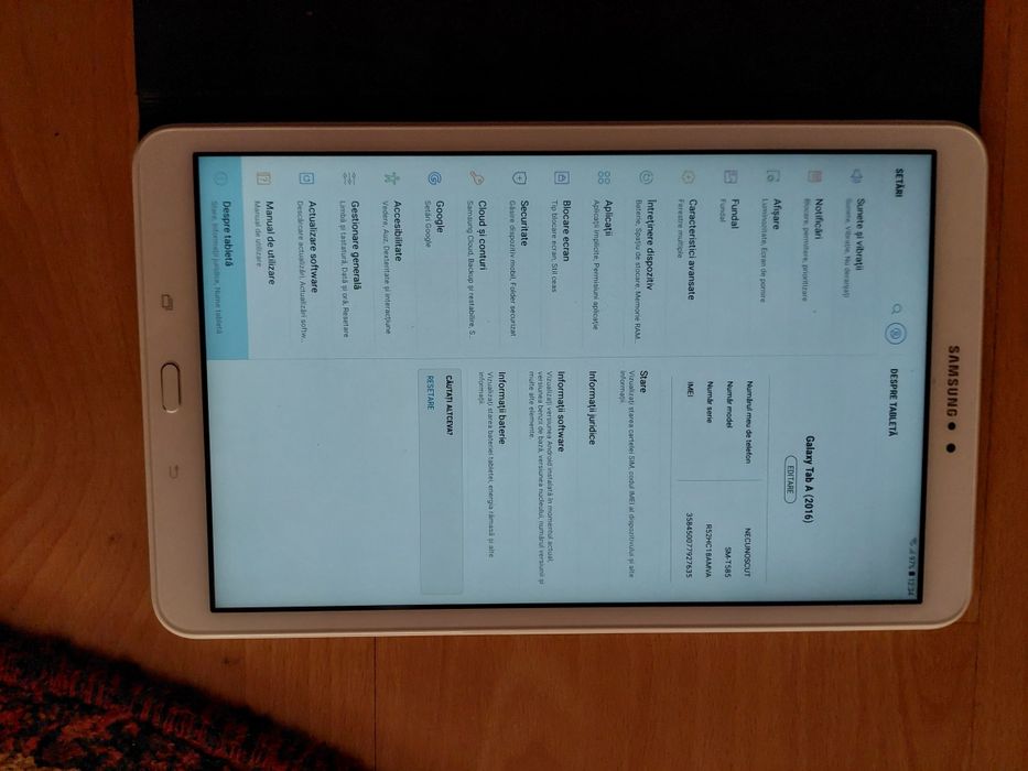 Tabletă Samsung Galaxy Tab A 6.Android 8.1.Ram 2giga.cu Sim sau fara sim!