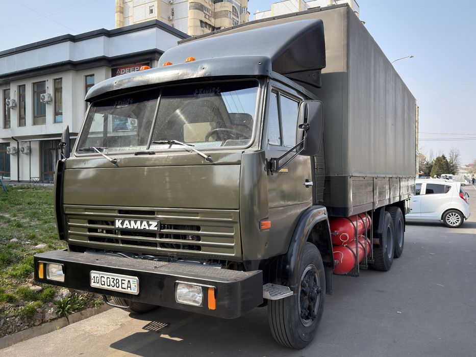 Камаз сотилади 13500$. 1987 йил, вал стандарт, мой йемиди, антифризда.