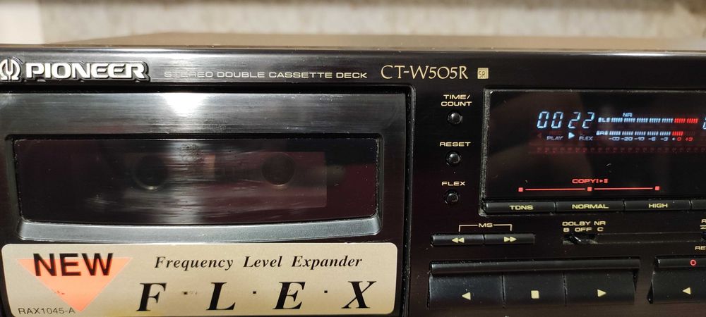 deck JVC TD-W254-Pioneer CT-W550R Pioneer VSX-405 RDS