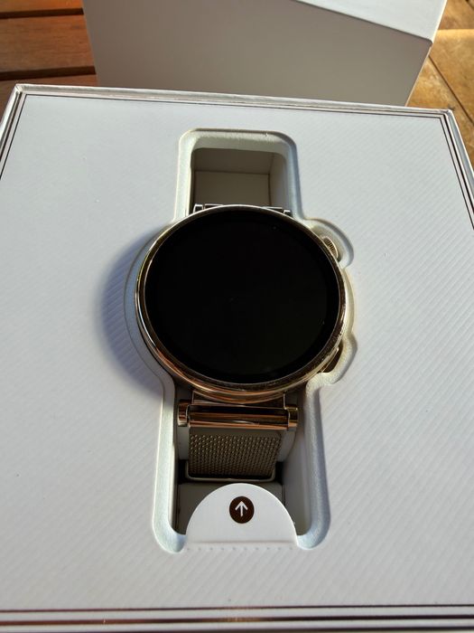 huawei watch gt 4 gold milanese