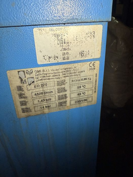 Компрессор с рисивером 500л