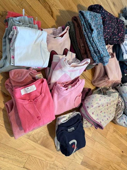 Лот дрехи за момиче есен/зима 86/92 - 30 части (3.30 лв. на дрешка)