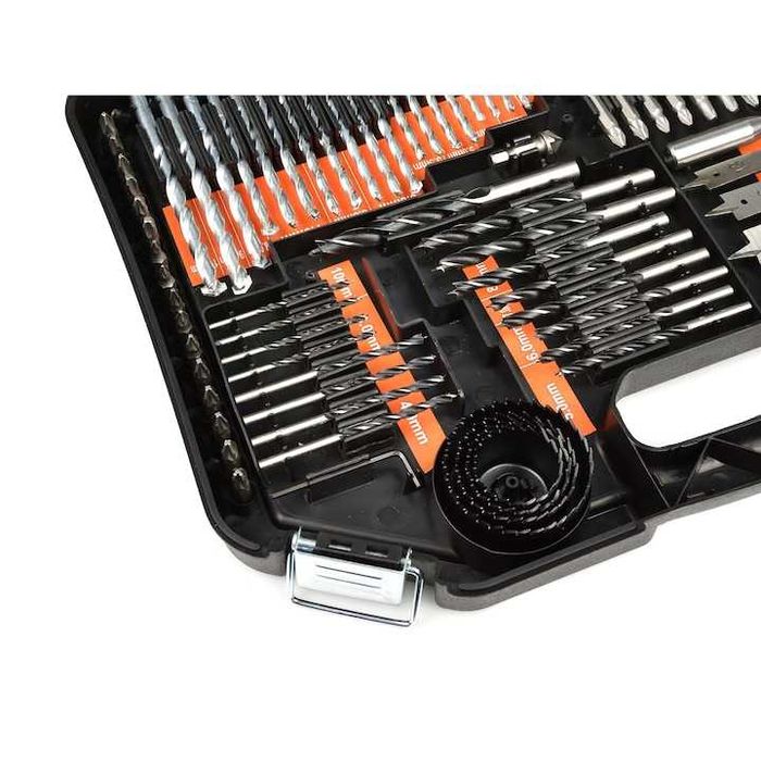 Set de 246 burghie pentru surubelnita cu cutie de depozitare,nou