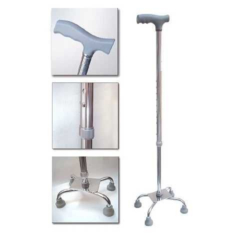 Carja 4 picioare+3 BASTON/reglabile Bastoane, universale,unul lemn