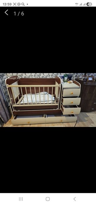 Кроватка трансформер Glamvers Multy б/у Без матраса