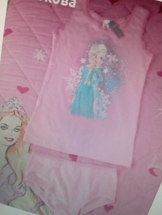 Нов комплект бельо за момиче Елза