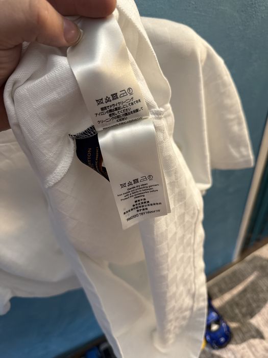 Tricou Louis Vuitton alb Premium