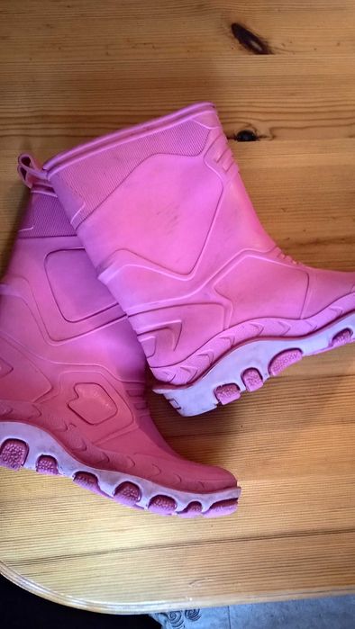 Гумени розови ботуши 30/31 номер и 32/33 номер