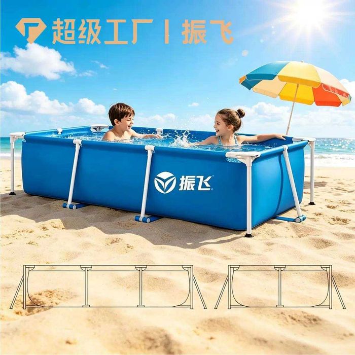 Каркасный бассейн Intex 220x150x60 объёма от 1662 до 7127 литров