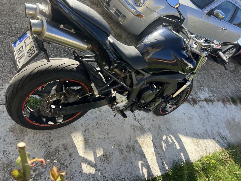 Yamaha fz6 2005 all black