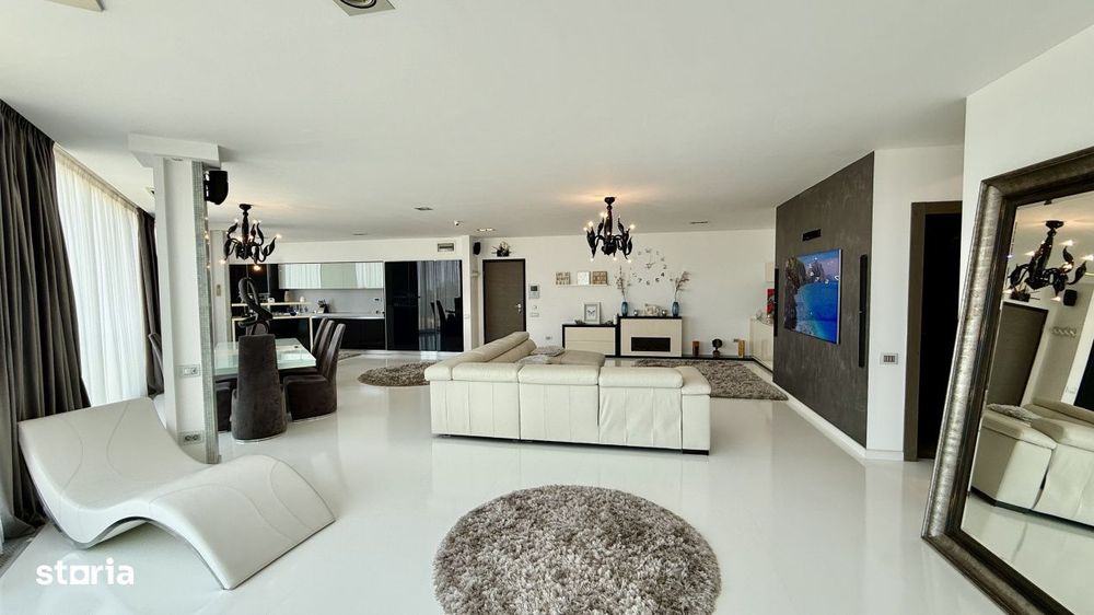 Penthouse UNIC 204 mp totali in Tomis Nord Constanta mobilat si utilat