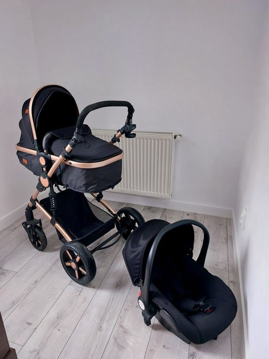 Carucior 3 în 1 bebelusi