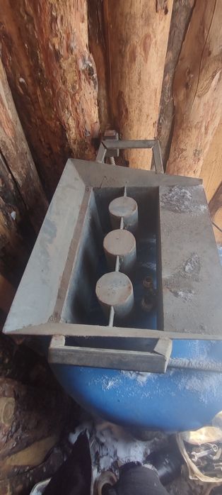 Станок для пескоблоков, шлакоблоков