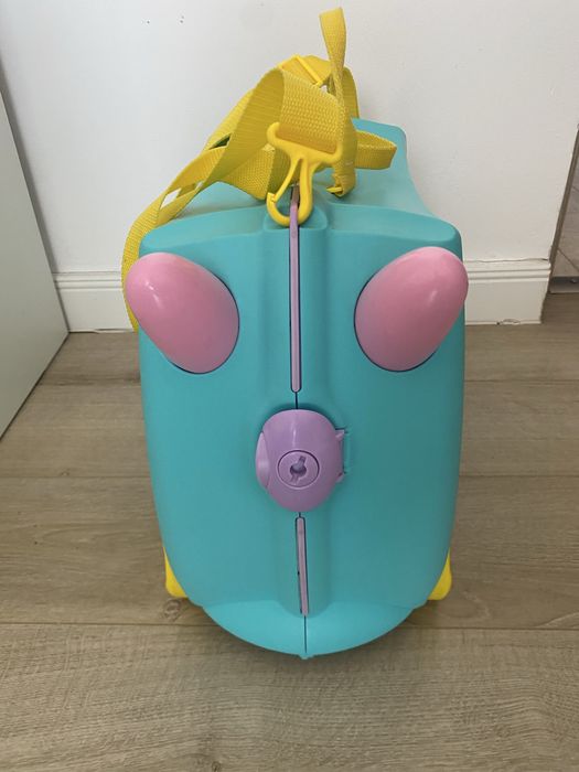 Valiza Troller  copii Ride-On Trunki UNA Unicorn 46 cm, ghiozdan gradinita Skip Hop, ghiozdan gradinita  Trunki