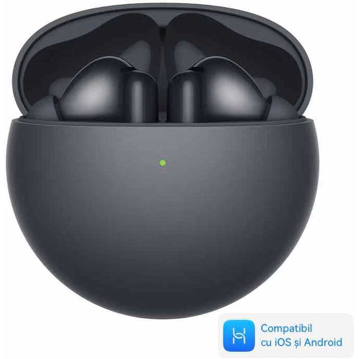 Casti HUAWEI FreeBuds 7i, True wireless, Bluetooth, In-ear, Microfon, Noise Cancelling, Black
