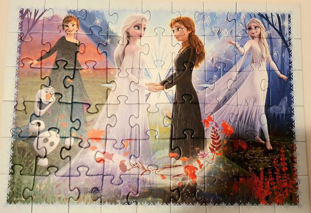 Пъзел Елза 4в1 Trefl, Замръзналото кралство