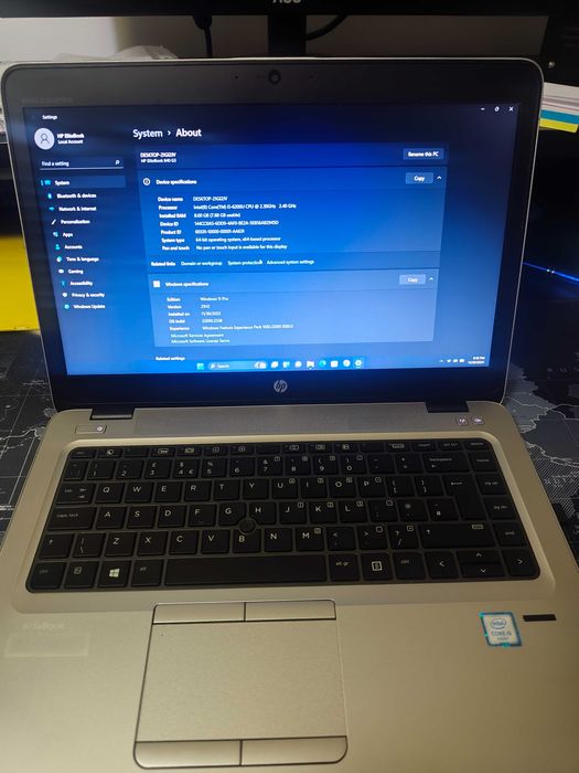 Laptop HP Elite Book 840 i5 SSD 512Gb