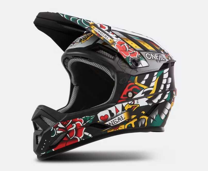 Cască Fullface O’Neal Backflip Inked V.24 Multicolor XL