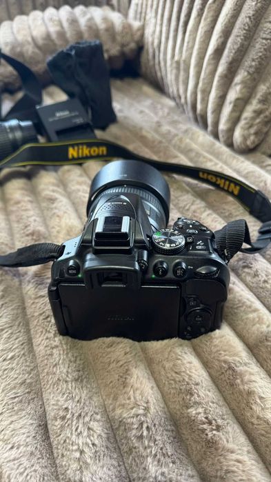 Aparat foto DSLR Nikon D5300, 24,2MP Black Entry level + 2 obiective