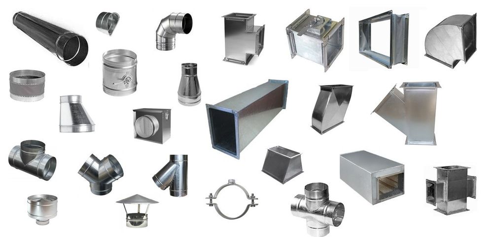 Внециляция и кондиционирования. Изготовление воздуховодов любой формы