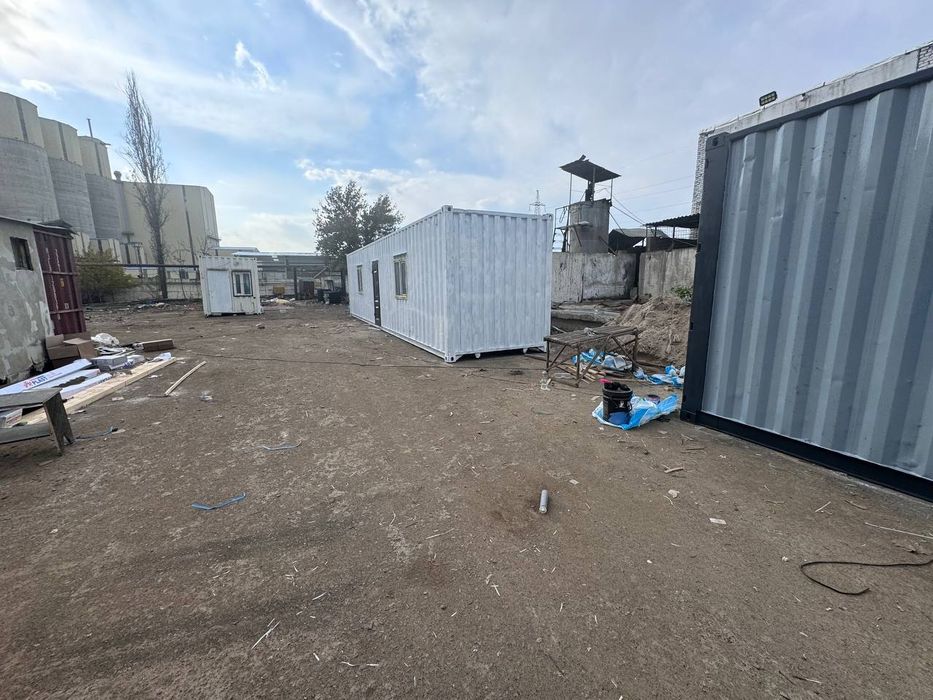 Контейнер домик офис продаж жилий битовка пост охрона