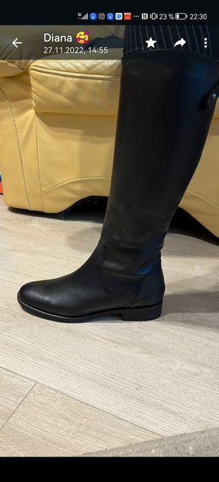 Cizme piele dama