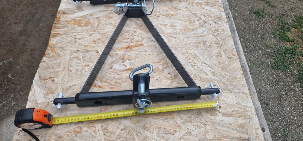 Bara remorca 3 puncte tractor iseki kubota yanmar Mitsubishi hinomoto