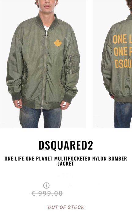 Dsquared2 geaca XL-XXL oversize sau 50 italy, retail 980 euro