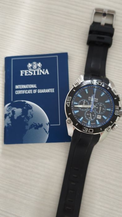 Часы FESTINA F20544, хронограф, мужские часы