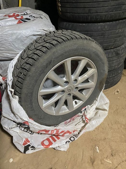 Диски с резиной шипованные