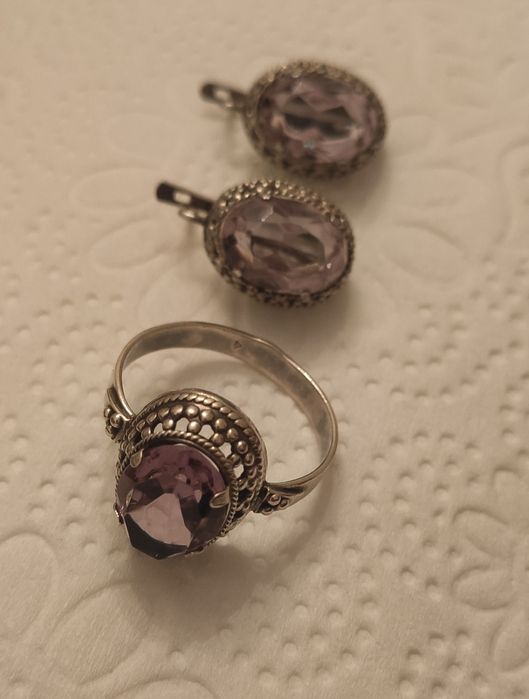 Продаю комплект, советского времени,875 пробы