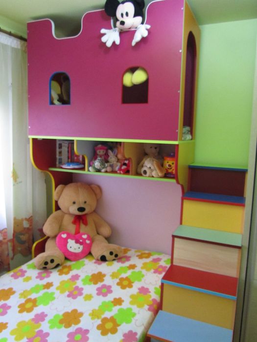 Mobilier camera copil