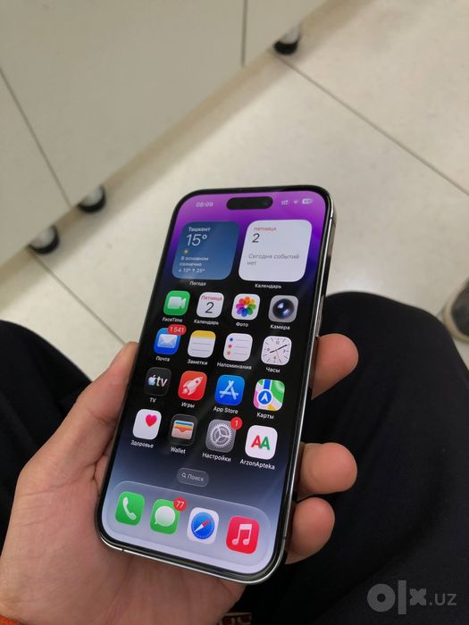 IPhone 14 pro sotiladi 256 gb ideal