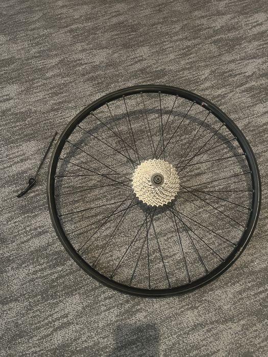 Roată spate Karma mach 1 + casetă Shimano 9 viteze