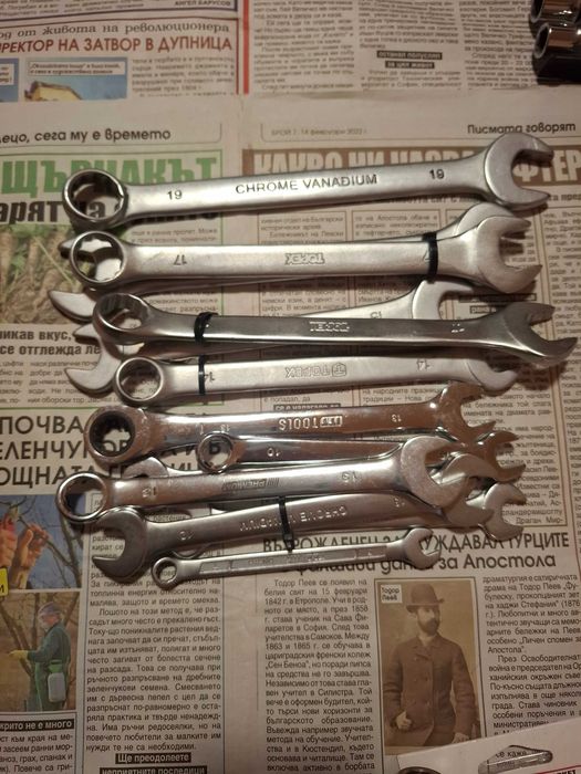 Инструменти, части нови