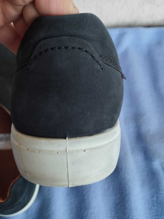 Чехли Birkenstock и мокасини ecco номер 47.