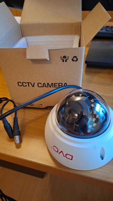 CCTV Нови охранителни камери 3 броя DVC DCA-VV5244 + 2x DCA-MF524 видеонаблюдение