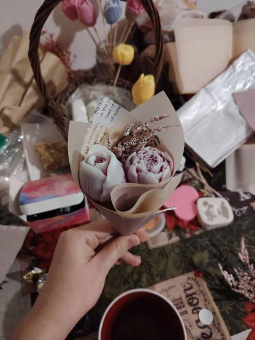 Marturii botez,nunta din ceară naturală de soia și ulei parfumat