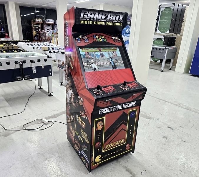 Аркадни  Игри  с 25 Инчов Екран , Видео игра, Game Box с 4300 Игри с 2 Година Гаранция Ултра Лукс Модел 2026г.