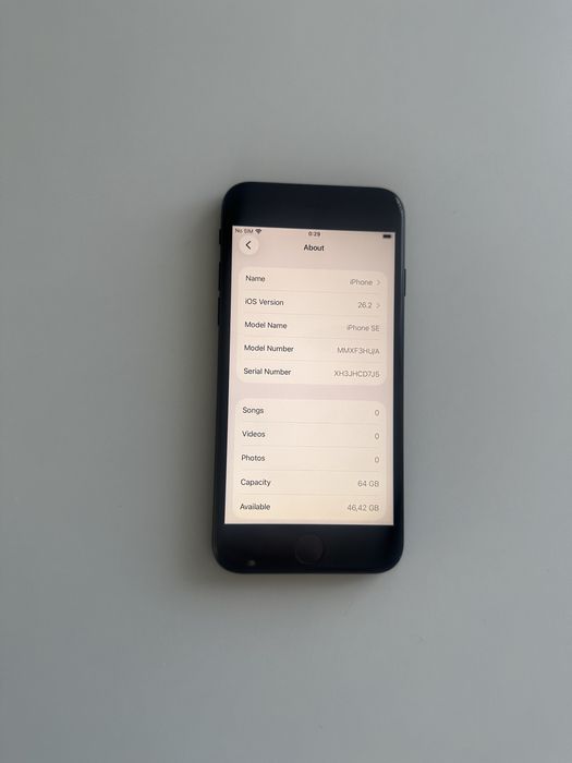 IPhone SE 3, Midnight 64GB