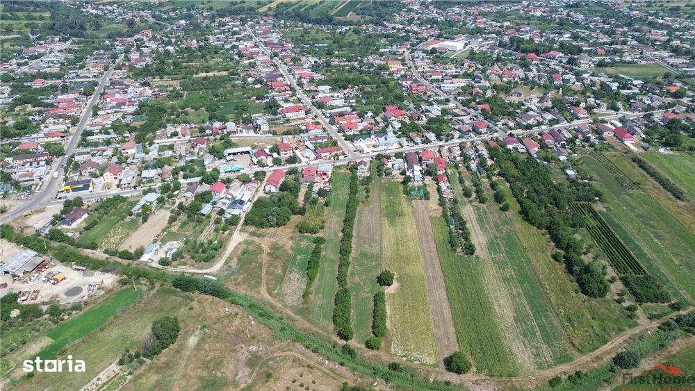 Teren  4.699mp sat Milcov de vanzare la sosea