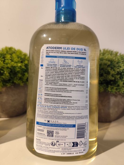 Bioderma atodem ulei 1 L