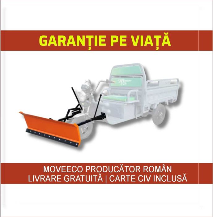 Triciclu electric persoane adulte Cargo 500 EEC 60V/45Ah - omologat RO