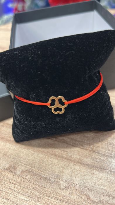 Brațari Aur 14k șnur reglabile